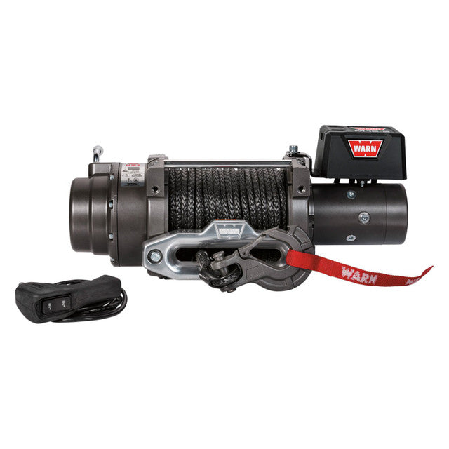 WARN M12-S 12000lb Recovery Electric Winch 12V - Synthetic Rope