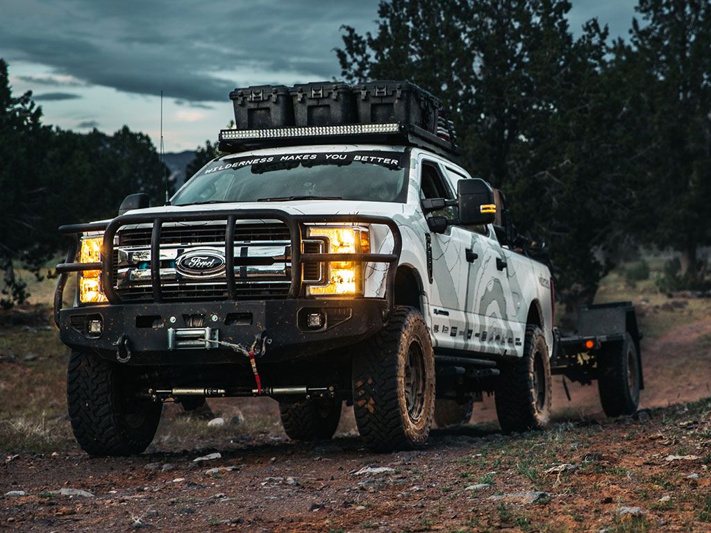 Front Runner Slimline II Roof Rack Kit -  Ford Super Duty F-250-F-350 (1999-Current)