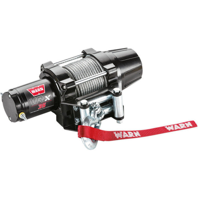WARN VRX 35 3,500lbs 12V ATV UTV Powersports Winch - Steel Rope