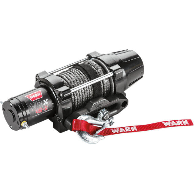 WARN VRX 45-S ATV UTV Powersports Electric Winch 4500lbs 12V - Synthetic Rope