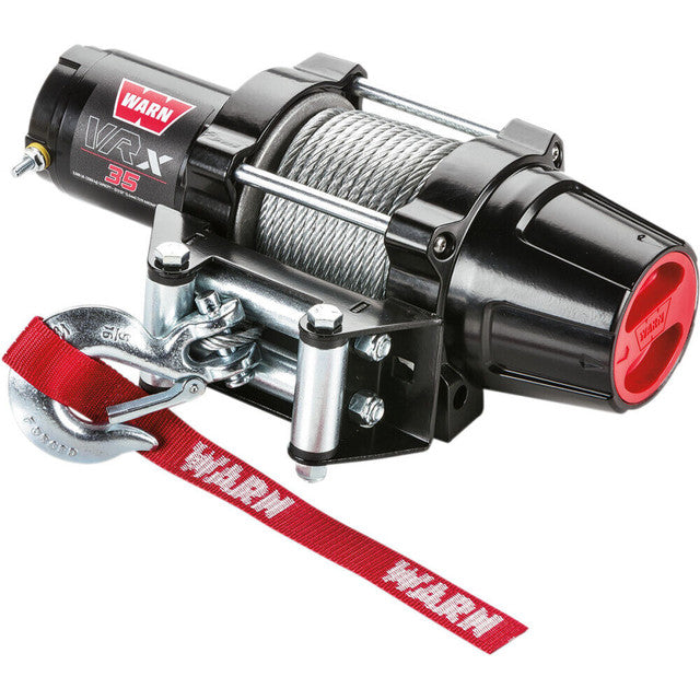 WARN VRX 35 3,500lbs 12V ATV UTV Powersports Winch - Steel Rope