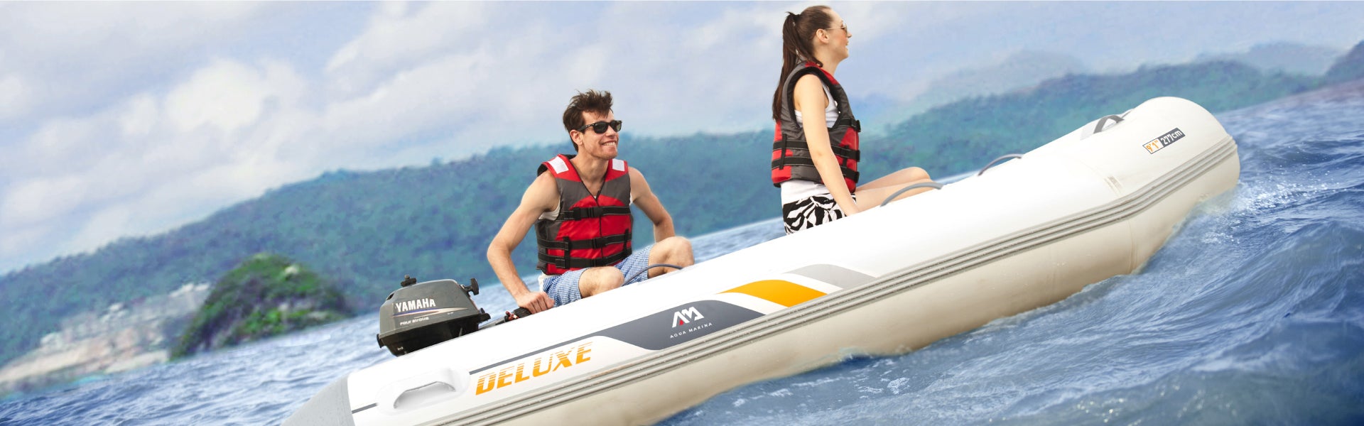Aqua marina A-Deluxe Air Deck Boat - 2.5m