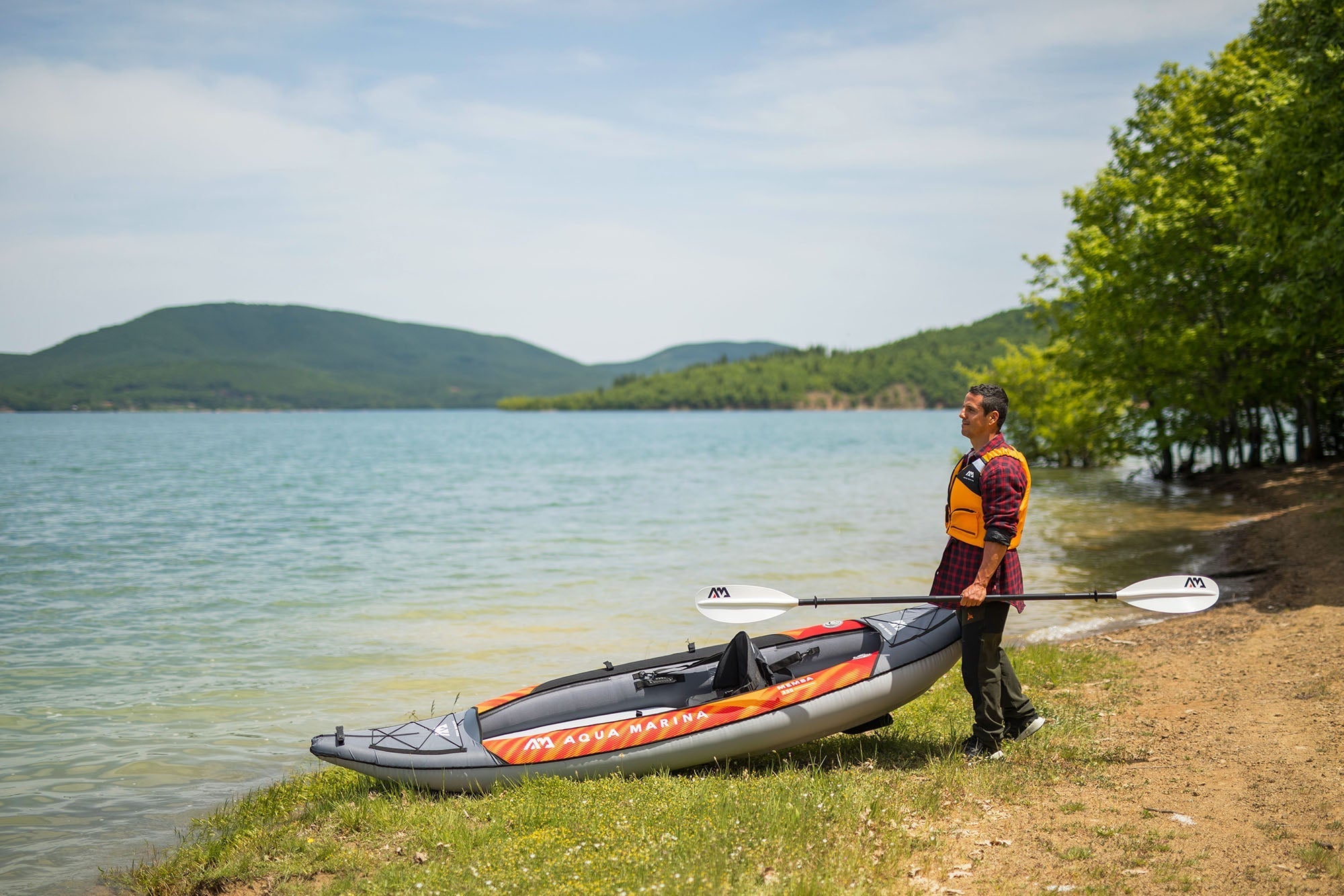Aqua Marina Memba 330 1 Person Inflatable Drop-Stitch Kayak