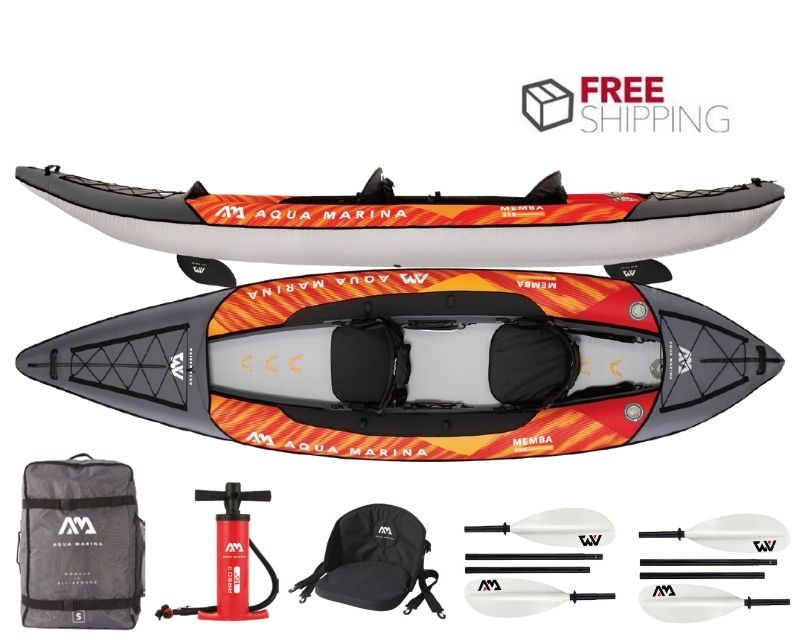 Aqua Marina Memba 390 2 Person Drop-Stitch Inflatable Kayak