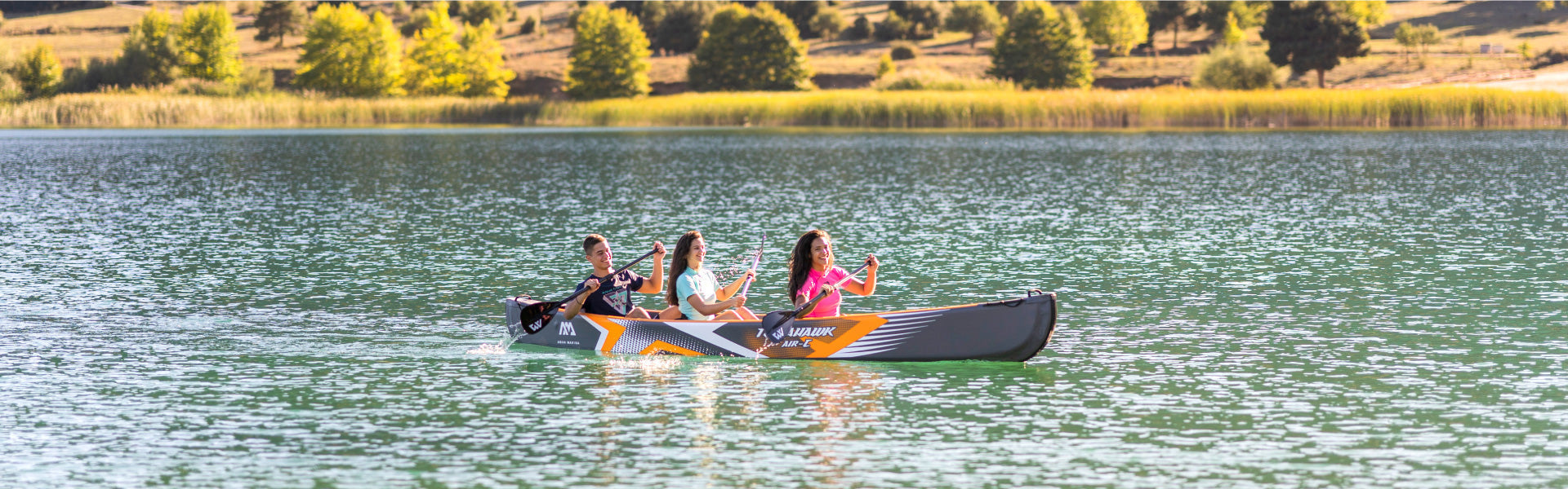 Aqua Marina Tomahawk Air-C 480 3 Person Inflatable Drop-Stitch Kayak