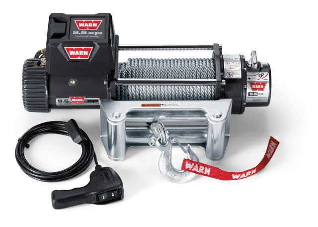 WARN 9.5XP 12V 9,500 Lbs Recovery Winch - Steel Rope