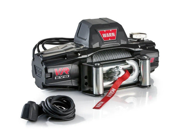 WARN VR EVO 12 12,000lbs 12V Winch - Steel Rope