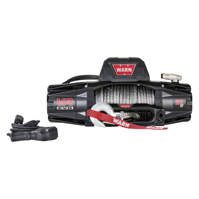 WARN VR EVO 10-S 10,000lbs 12V Winch - Synthetic Rope