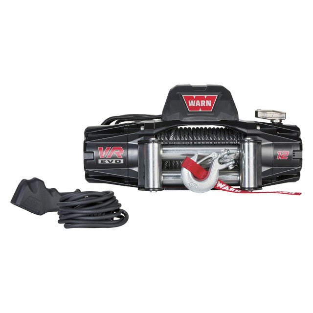 WARN VR EVO 12 12,000lbs 12V Winch - Steel Rope