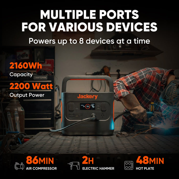 Jackery Explorer 2000Wh Pro Portable Power Station