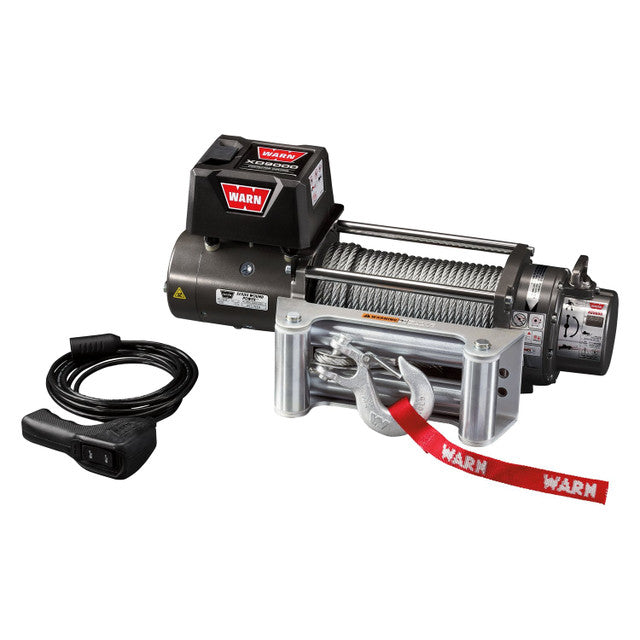 WARN XD9 9000lbs Compact Recovery Electric Winch 12V - Steel Wire Rope