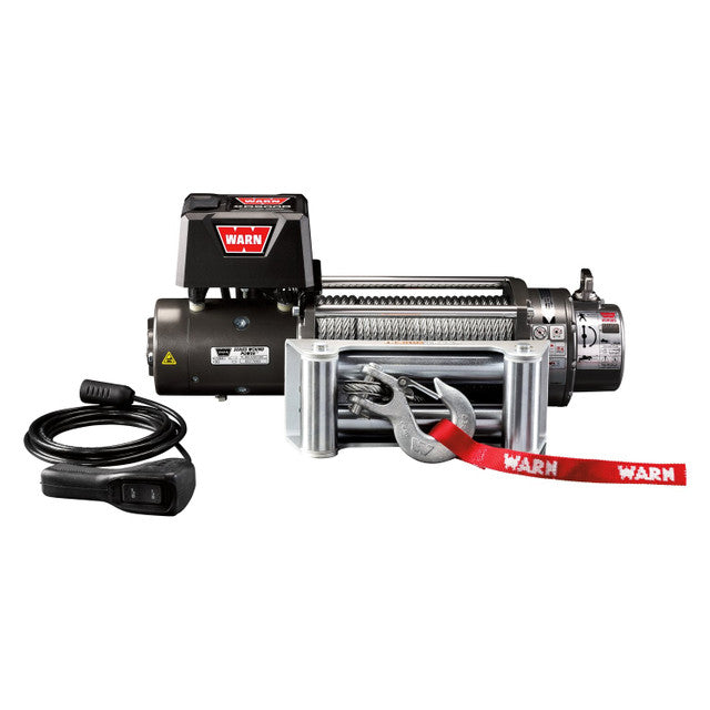 WARN XD9 9000lbs Compact Recovery Electric Winch 12V - Steel Wire Rope