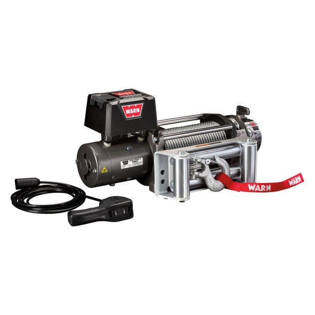 WARN XD9 9000lbs Compact Recovery Electric Winch 12V - Steel Wire Rope