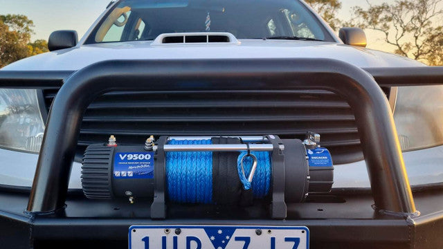 VRS 9500lb 12v Electric Winch With Synthetic Rope