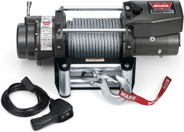 WARN 16.5TI 12V 16,500lb Heavyweight Thermometric Winch - Steel Rope