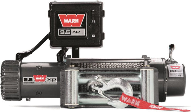 WARN 9.5XP 12V 9,500 Lbs Recovery Winch - Steel Rope