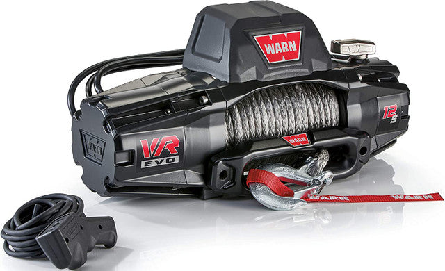 WARN VR EVO 12-S 12,000lbs 12V Winch - Synthetic Rope