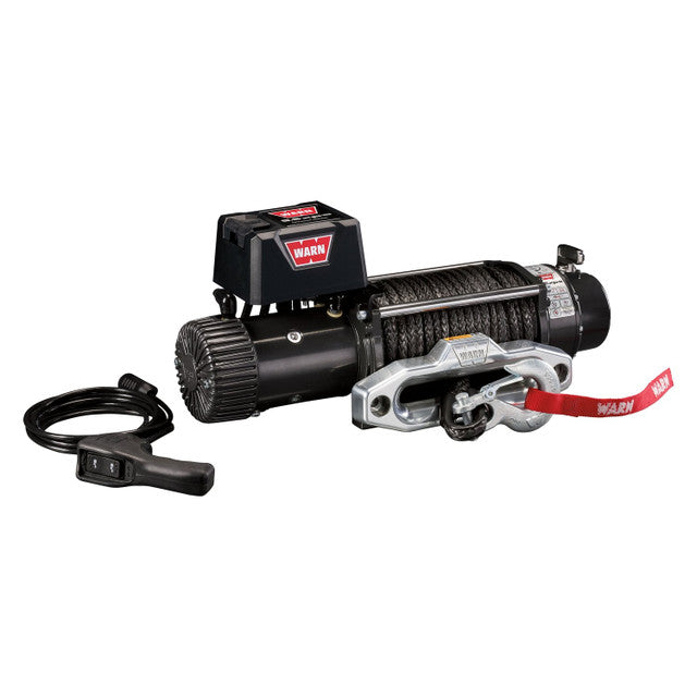 WARN 9.5xp-S 12V 9,500 Lbs Recovery Winch - Spydura Synthetic Rope