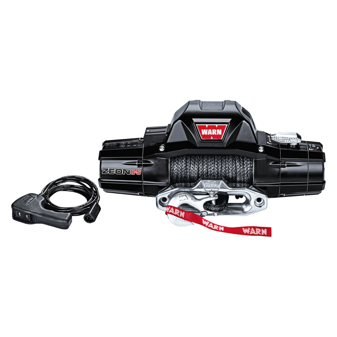 WARN ZEON 8-S 8000lbs 12V Winch - Synthetic Rope