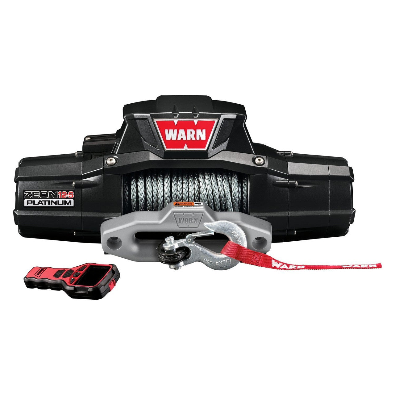 WARN ZEON 12-S Platinum Electric Winch 12000lbs Synthetic Rope