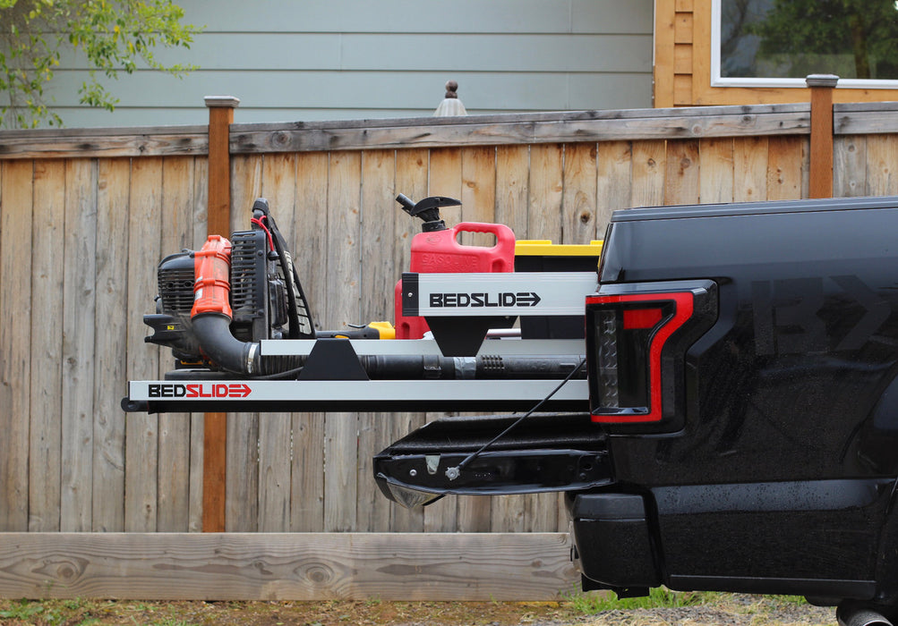 Bedslide 2000 PRO HD Heavy Duty 78" X 48" | Ute Bed Slide Cargo Organizer | Black Edition