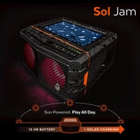 EcoXgear Sol Jam Solar Charging Waterproof Speaker