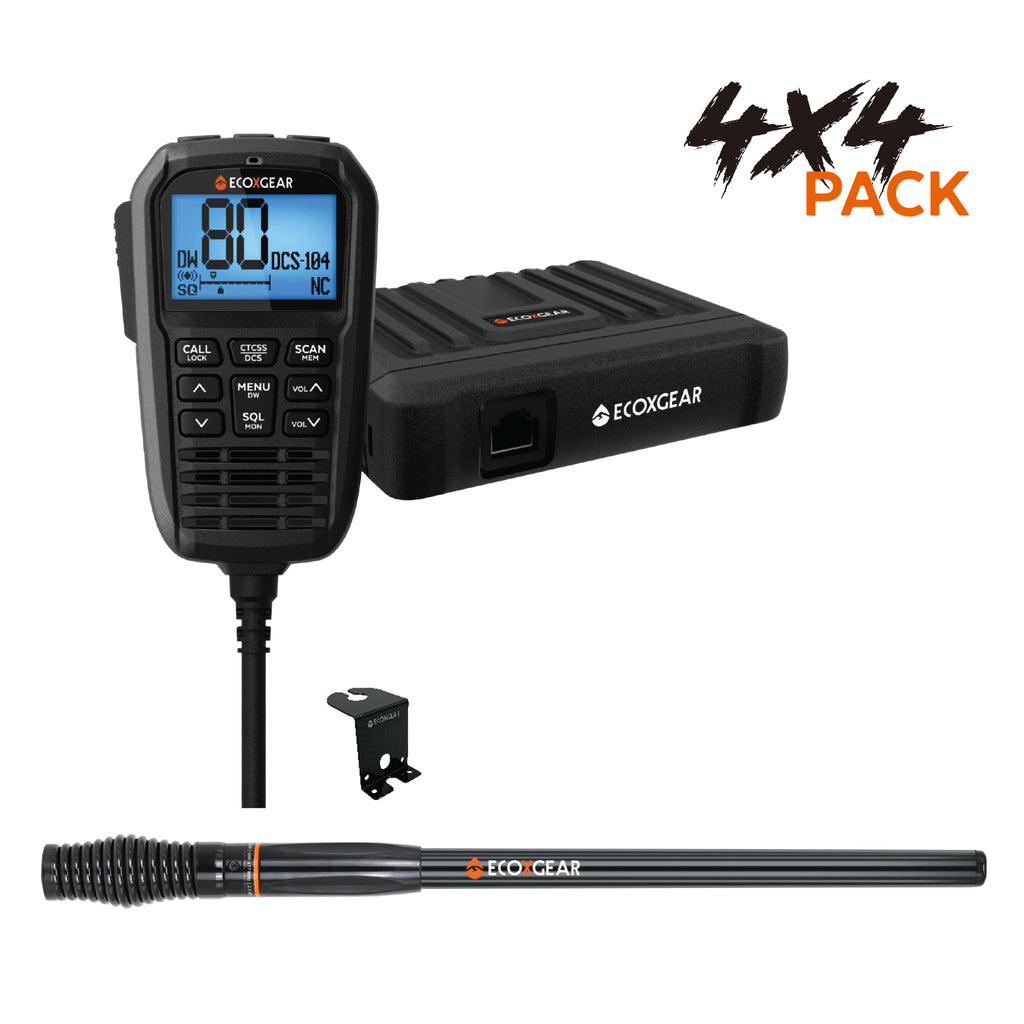 EcoXgear EXG3000 5-Watt Compact Fixed Mount UHF Radio