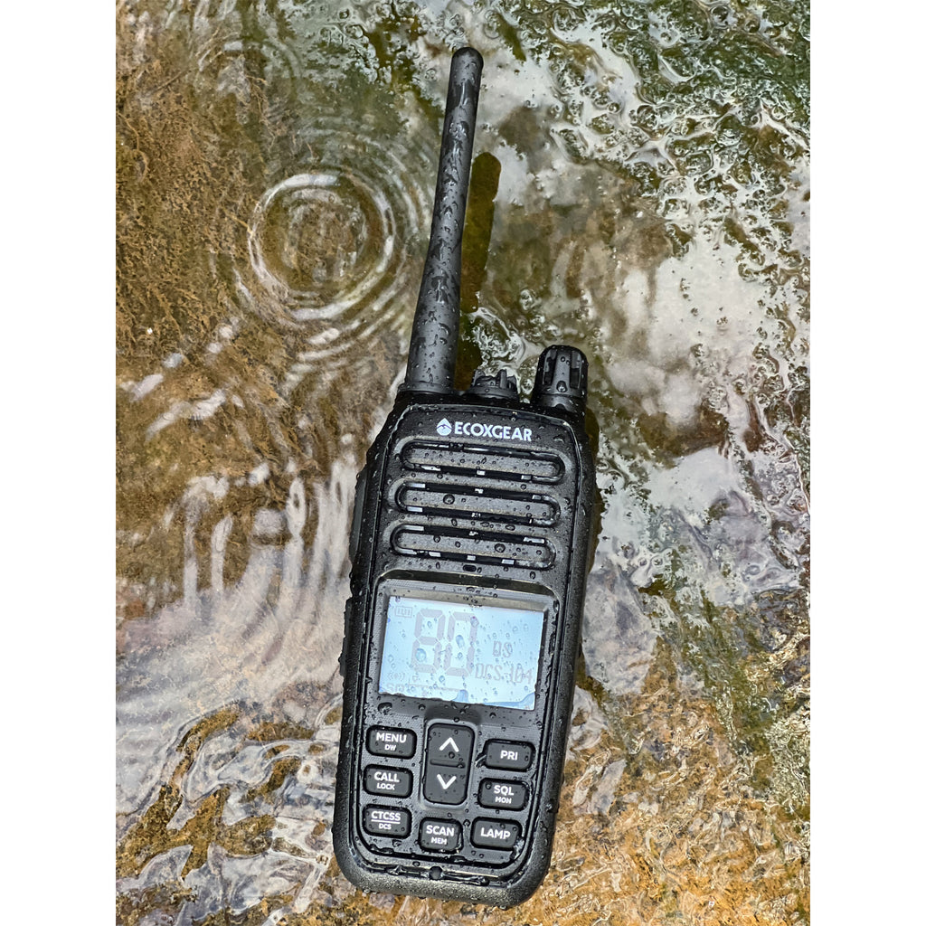 EcoXgear ECOXTALK EXG500 5-Watt Long Range IP67 Handheld UHF Radio