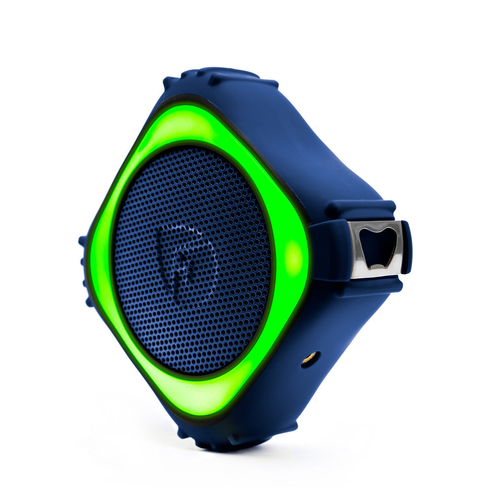 EcoXgear EcoEdge Pro Blue Waterproof Speaker