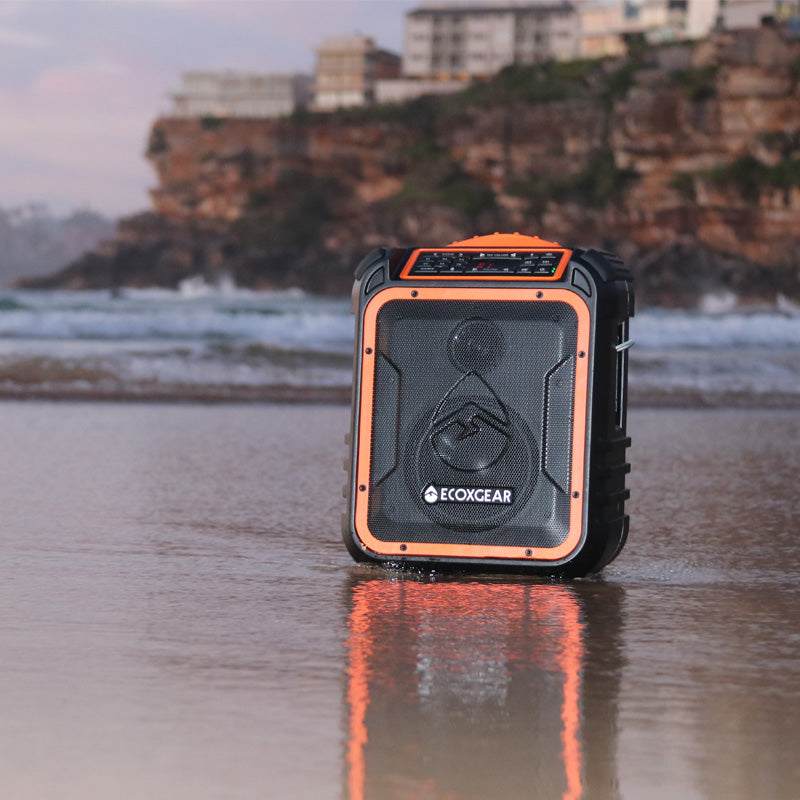 EcoXgear EcoXplorer - Orange Waterproof Speaker