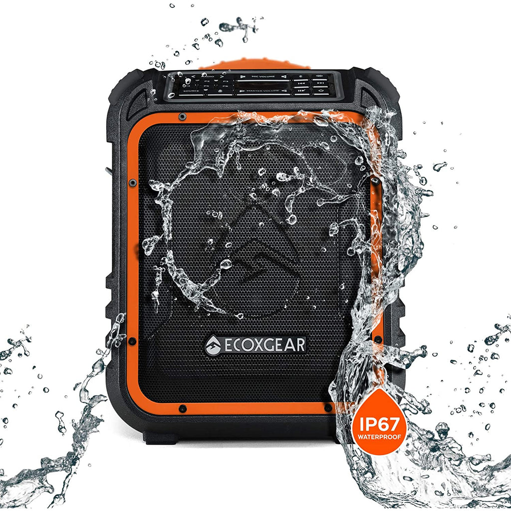 EcoXgear EcoXplorer - Orange Waterproof Speaker