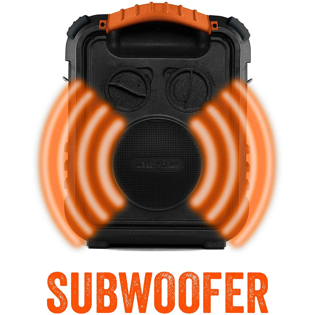 EcoXgear EcoXplorer - Orange Waterproof Speaker