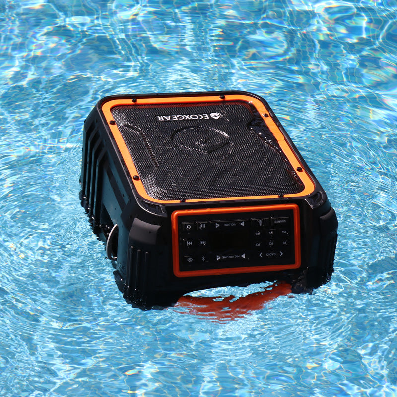 EcoXgear EcoXplorer - Orange Waterproof Speaker