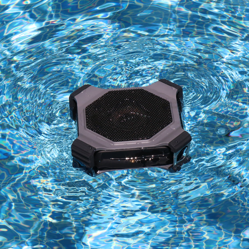 EcoXgear EcoEdge + Grey Waterproof Speaker