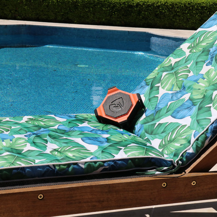 EcoXgear EcoEdge + Orange Waterproof Speaker