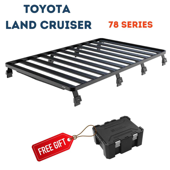 Front Runner Slimline II Low 3/4 Profile Roof Rack Kit -  Toyota Land Cruiser 78 series