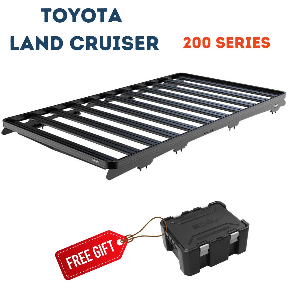 Front Runner Slimline II Low Profile Roof Rack Kit -  Toyota Land Cruiser 200/Lexus LX570