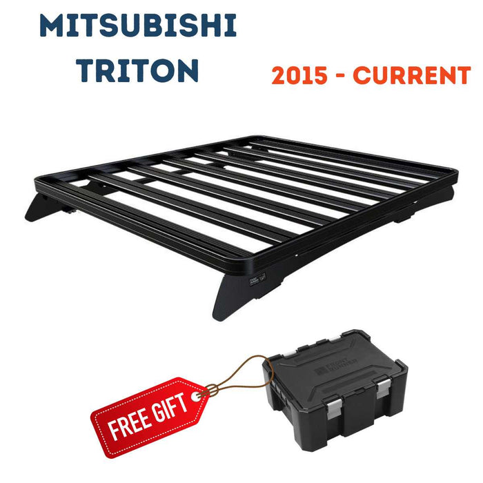 Front Runner Slimline II Roof Rack Kit -  Mitsubishi Triton 5th Gen (2015-Current)