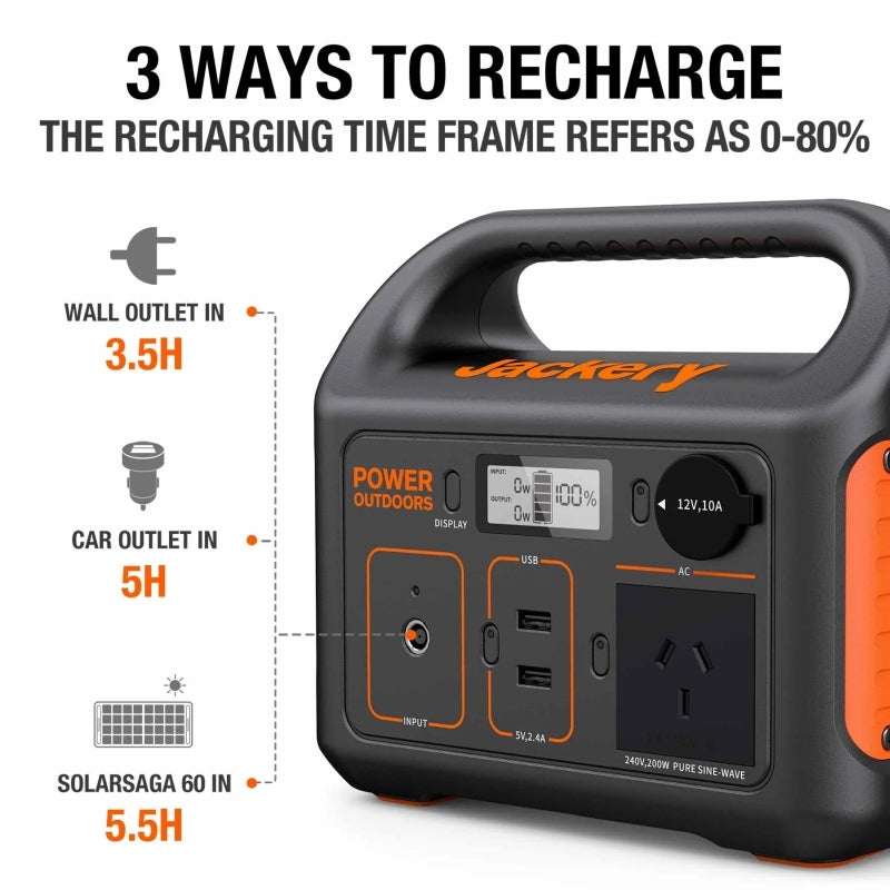 Jackery Explorer 240Wh Portable Power Station