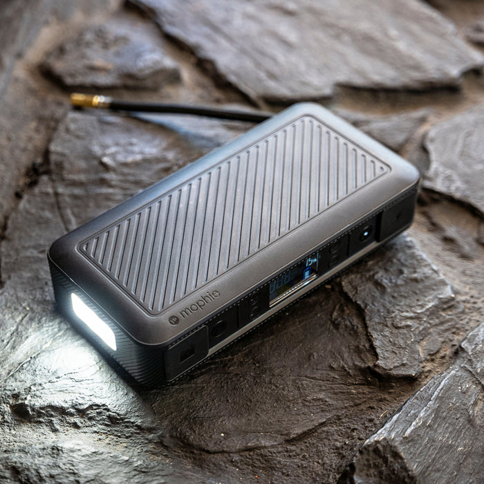 mophie Go-Rugged Portable Powerbank (Air Compressor) - 15000 mAh