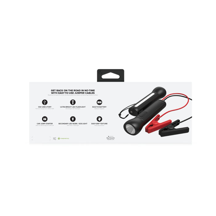 mophie Go-Rugged Flashlight Powerbank (Jumpstarter) - 9900 mAh