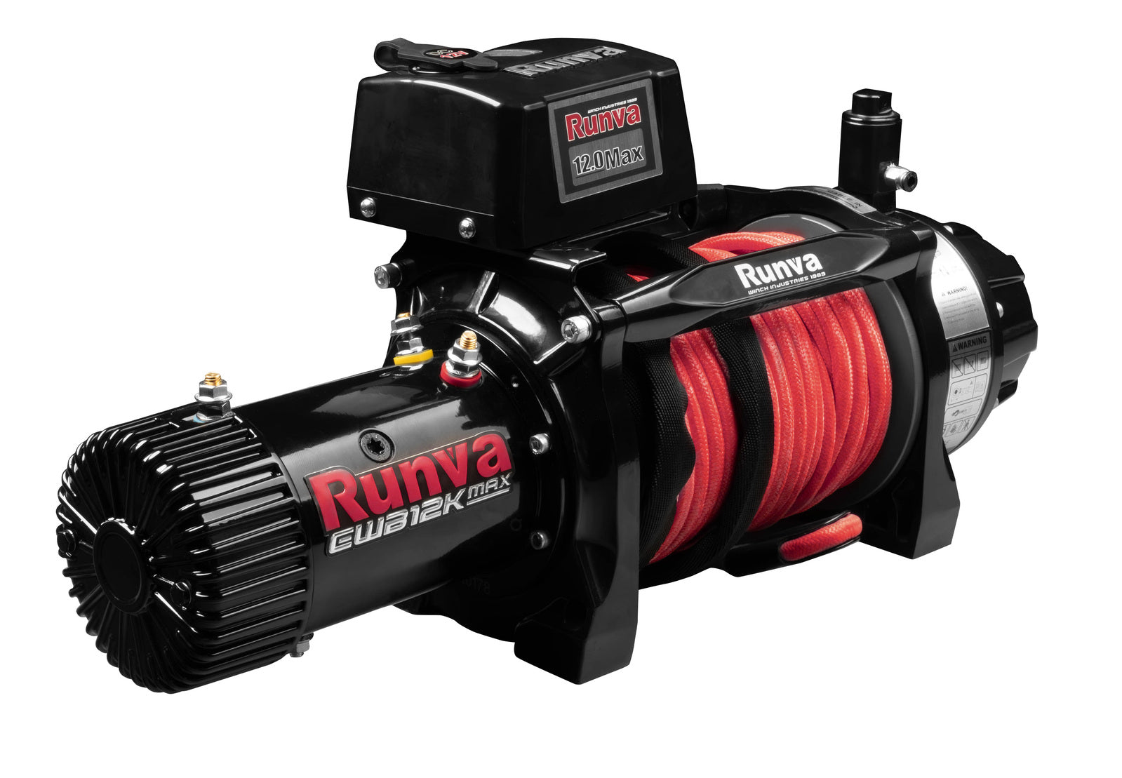 Runva EWB12k Max 12v with Armortech Synthetic Rope - Fast Shipping ...