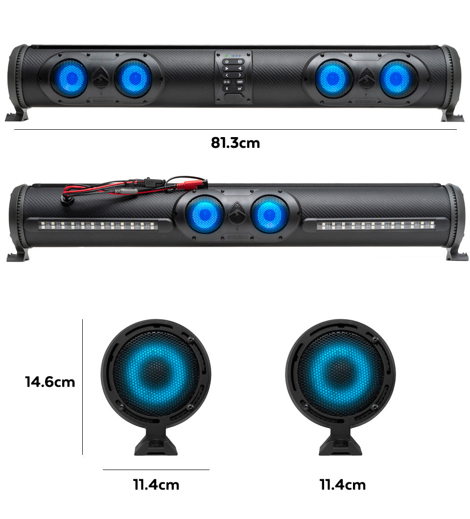 EcoXgear SoundExtreme SEDS32 Waterproof Soundbar