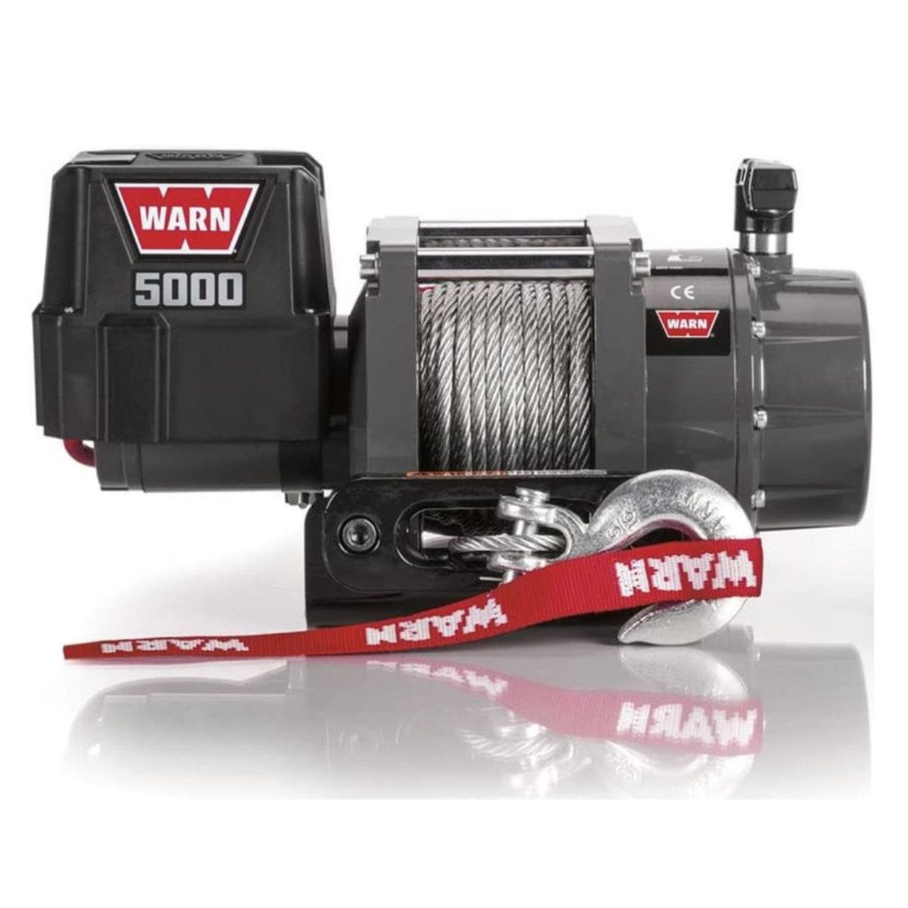 WARN 5000 DC Utility Electric Winch 5000lbs 12V - Steel Rope