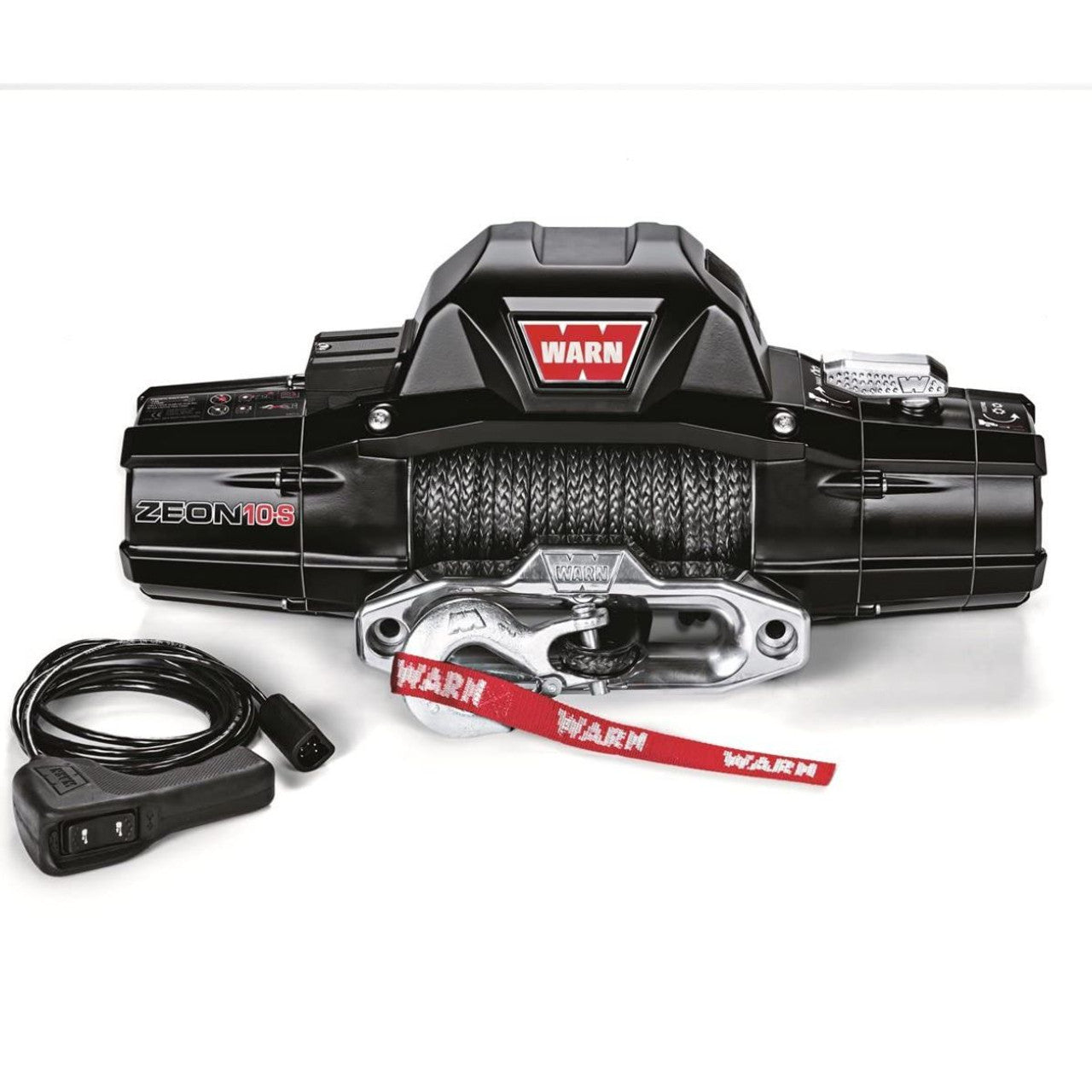 WARN ZEON 10-S 10,000lbs 12V Winch - Synthetic Rope