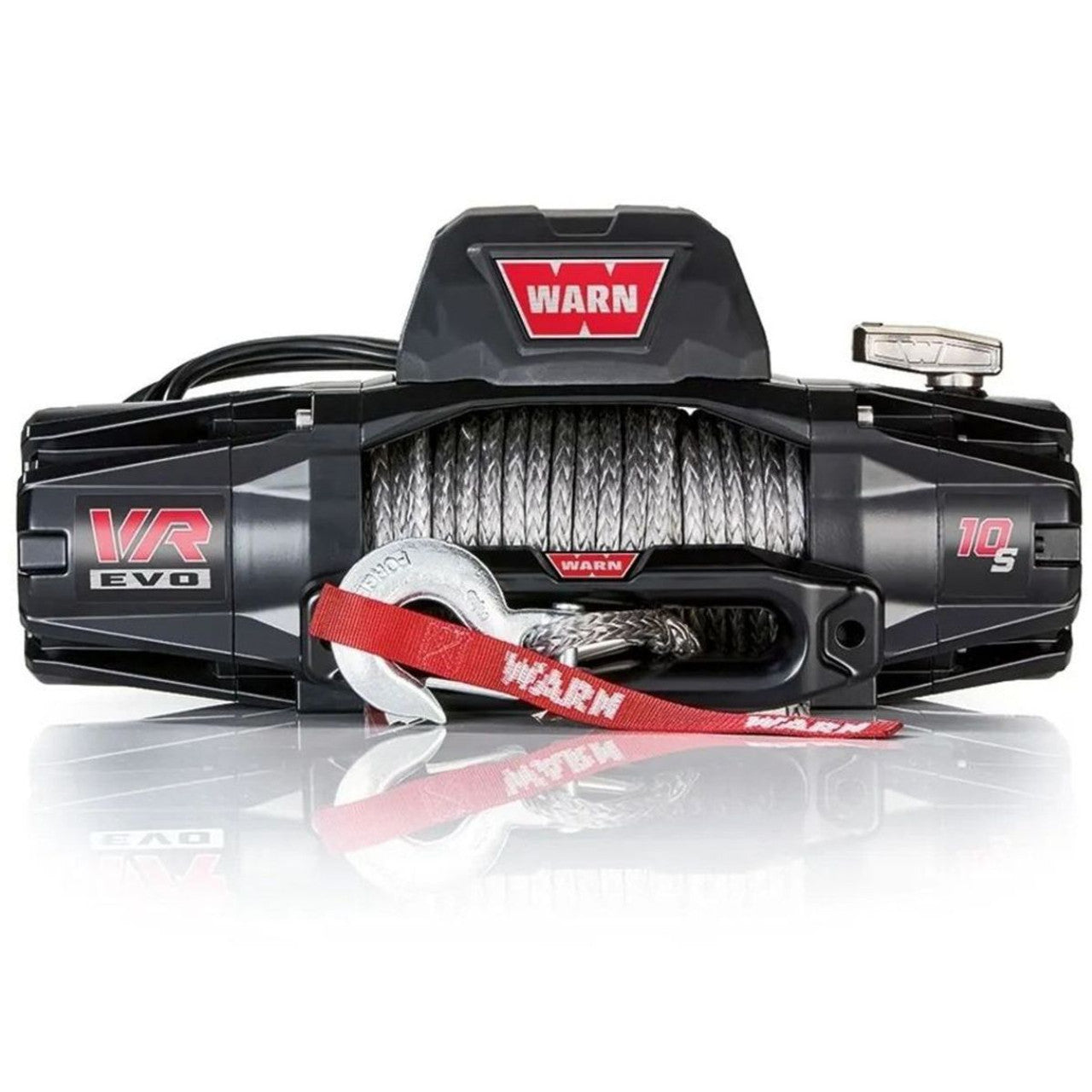 WARN VR EVO 10-S 10,000lbs 12V Winch - Synthetic Rope