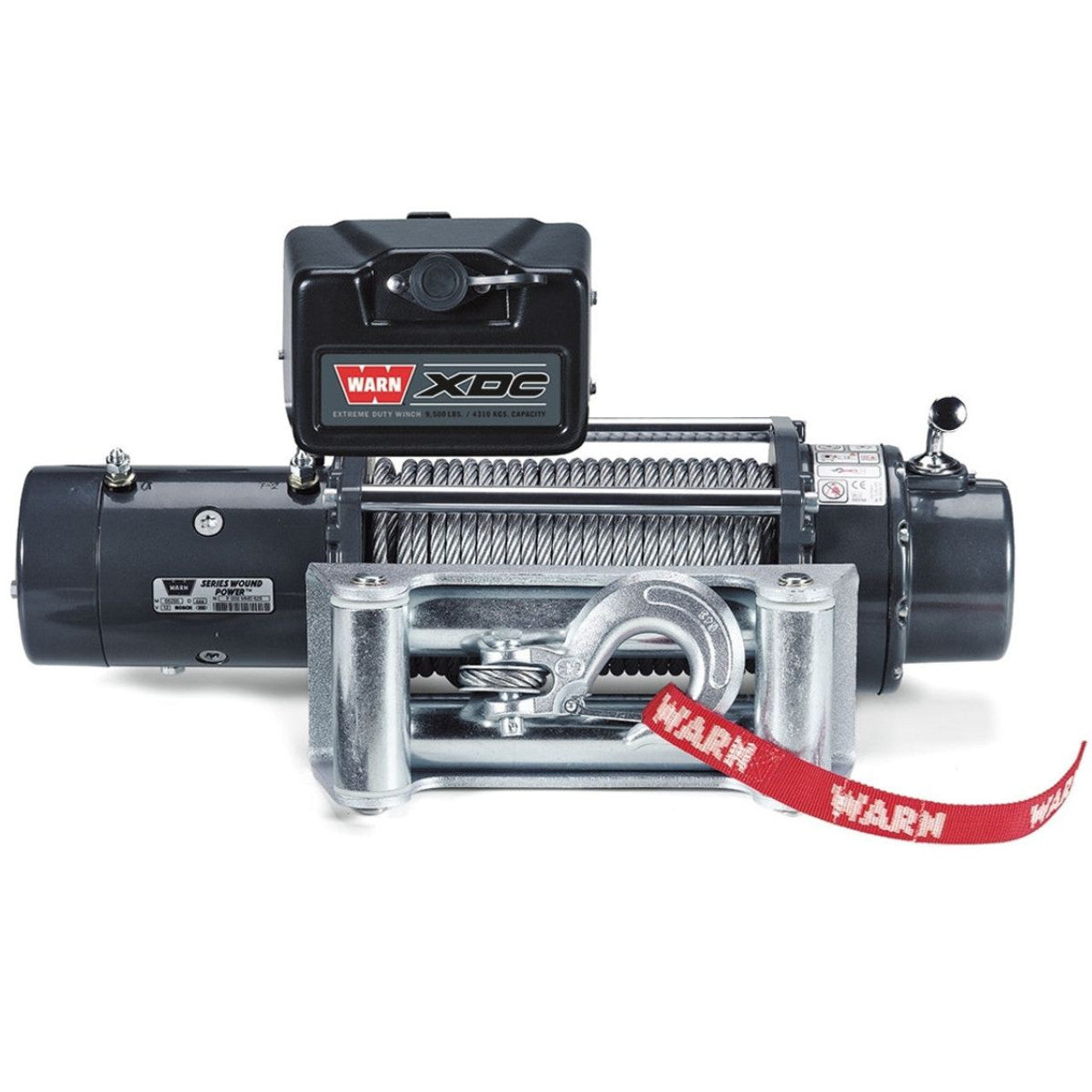 WARN XDC 9500lbs Recovery Electric Winch 12V - 30m Wire Rope - Wireless Remote