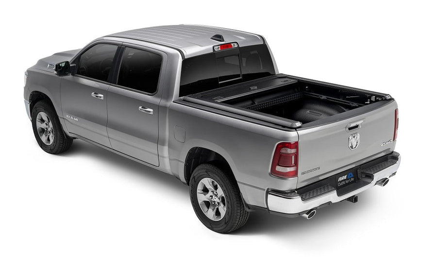 A.R.E. Double Cover Retractable Truck Bed Tonneau Cover | Fits RAM 2500 6'4" Tub W/Out RAMBOX