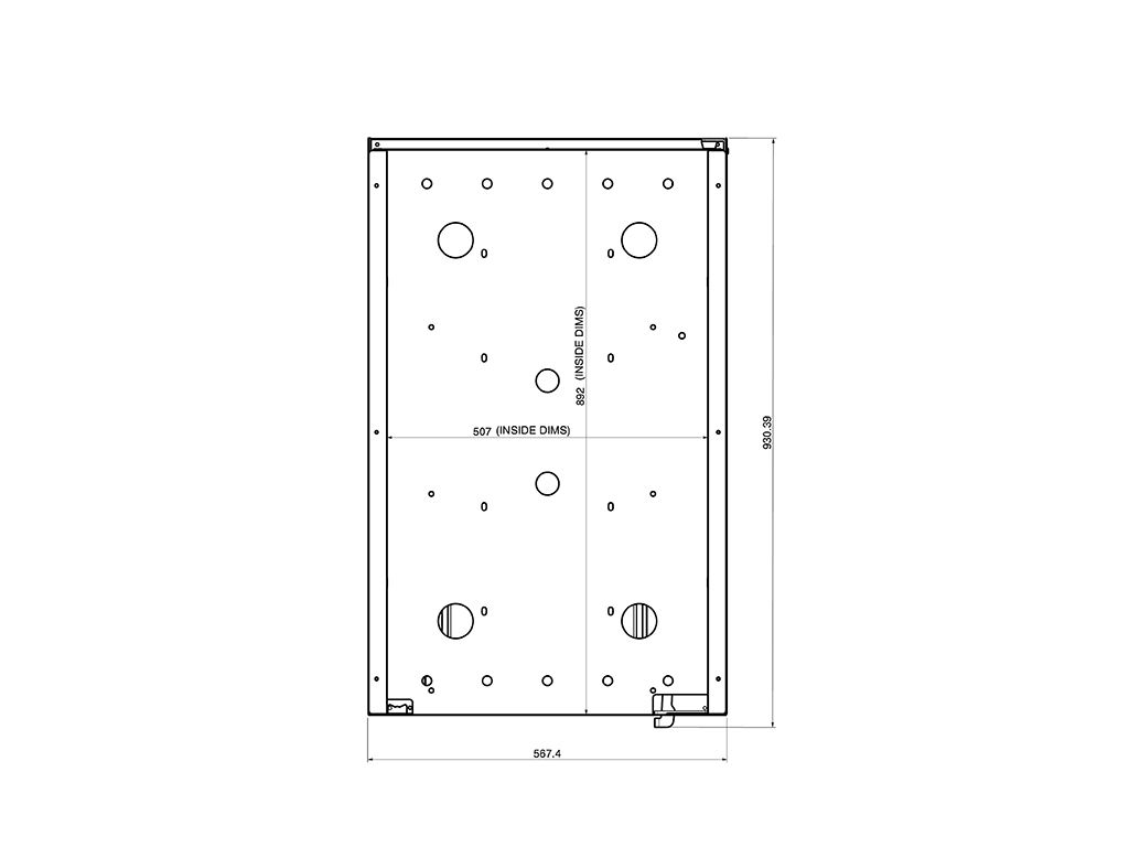 Front Runner Fridge Slide With Table - 75L