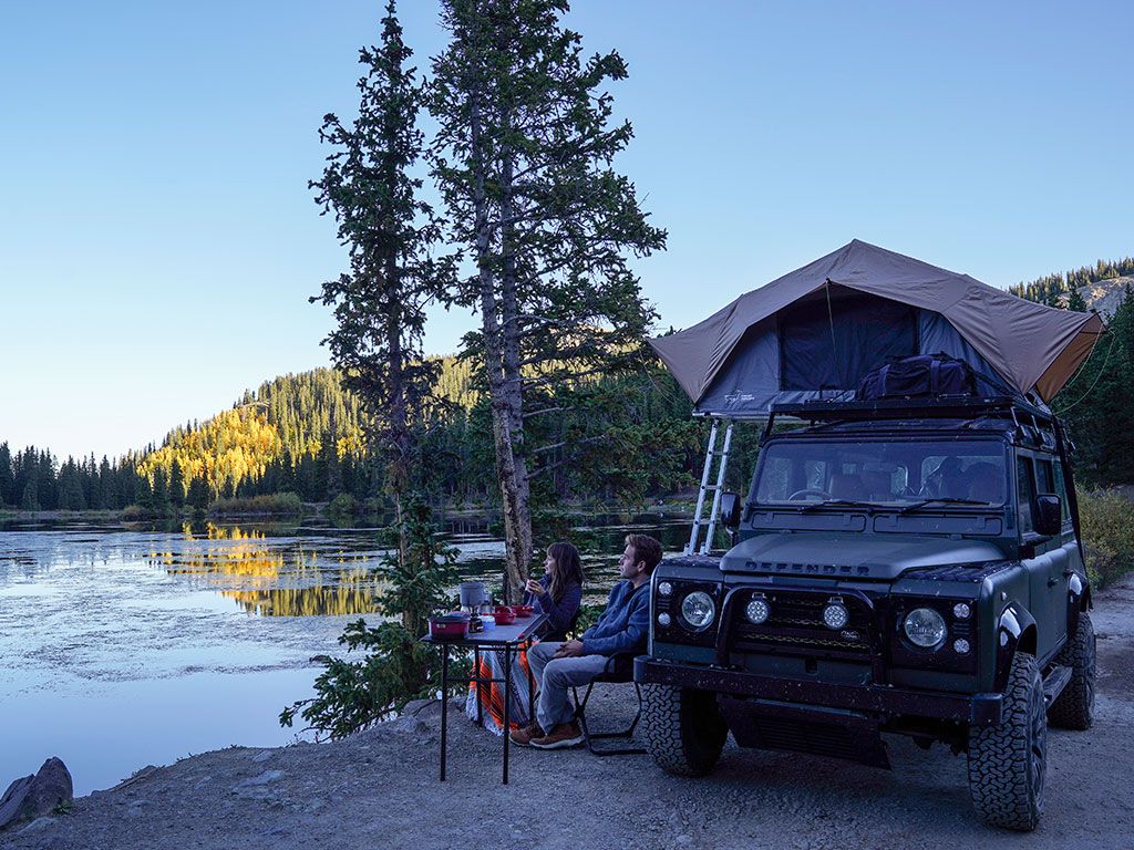 Front Runner Slimline II Roof Rack Kit -  Land Rover Defender 110 (1983-2016)